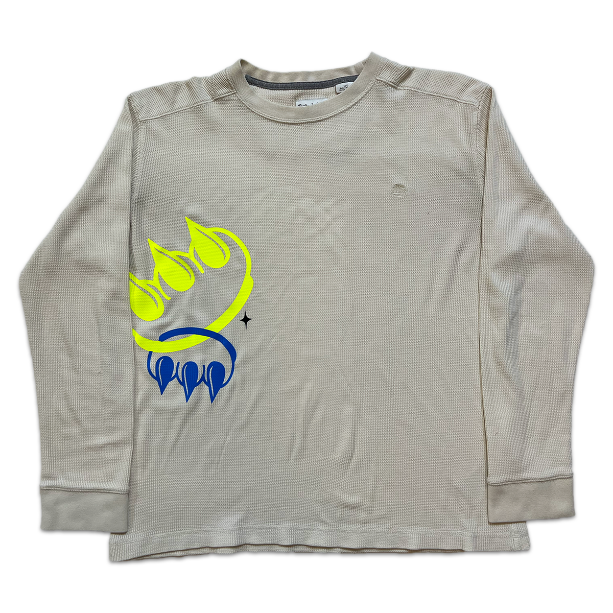 CREAM TIMBO WAFFLE SHIRT