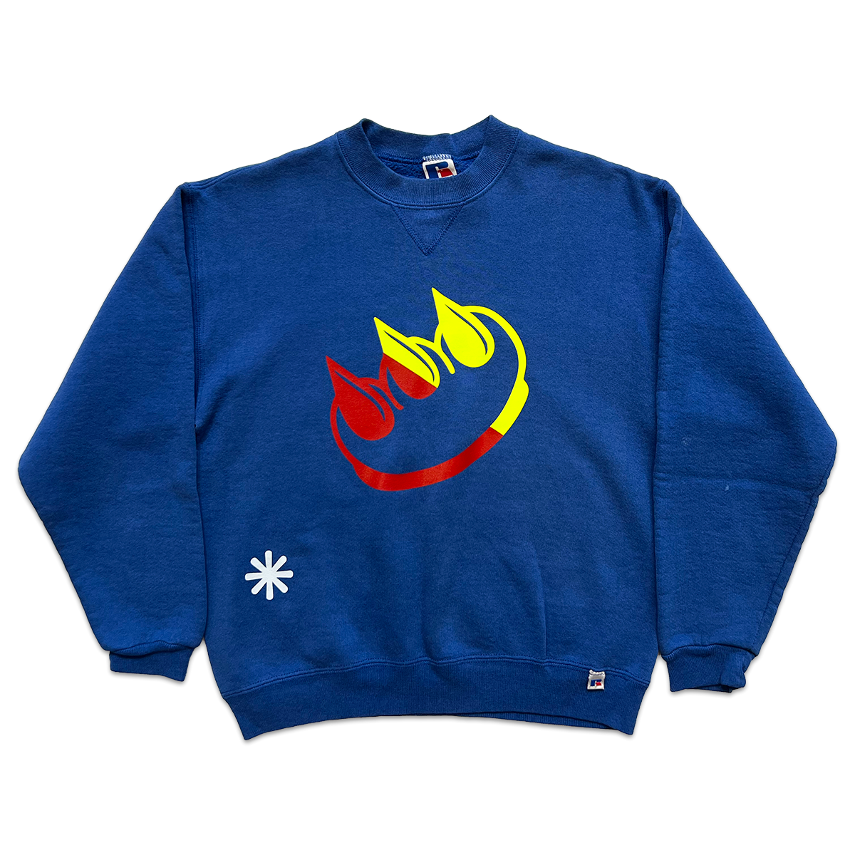 BLUE CREWNECK