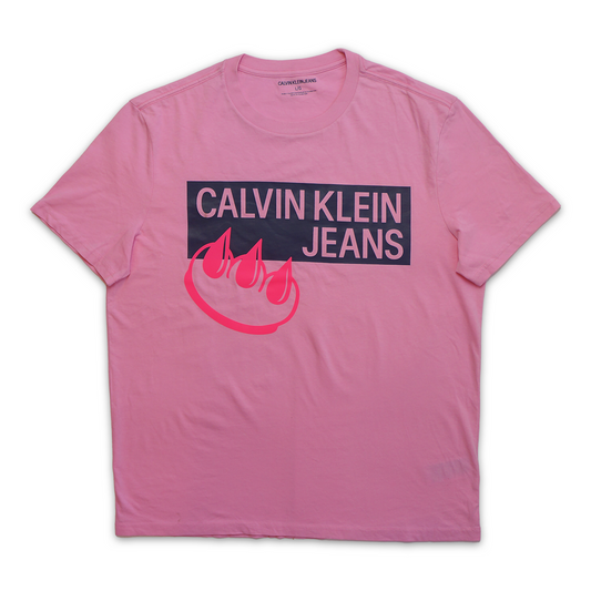 REFLECTIVE CK CLAW SS TEE
