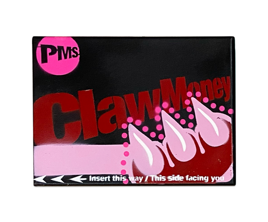 CLAW METRO CARD CANVAS (9" x 12")