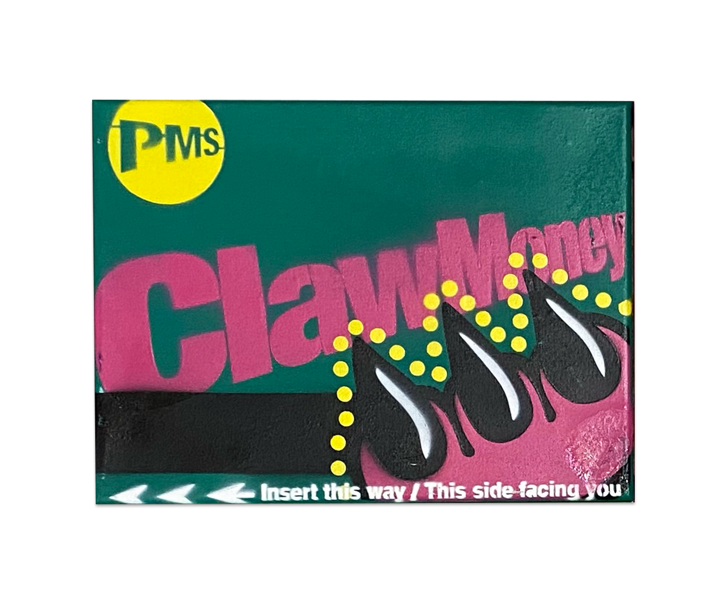 CLAW METRO CARD CANVAS (9" x 12")