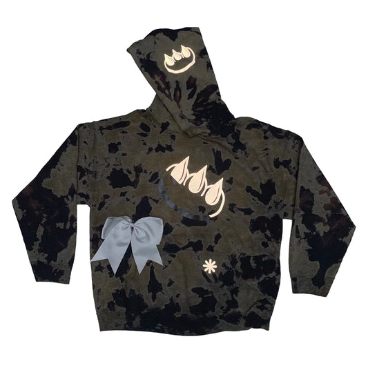 3M REFLECTIVE BLEACH DYE CLAW HOODIE