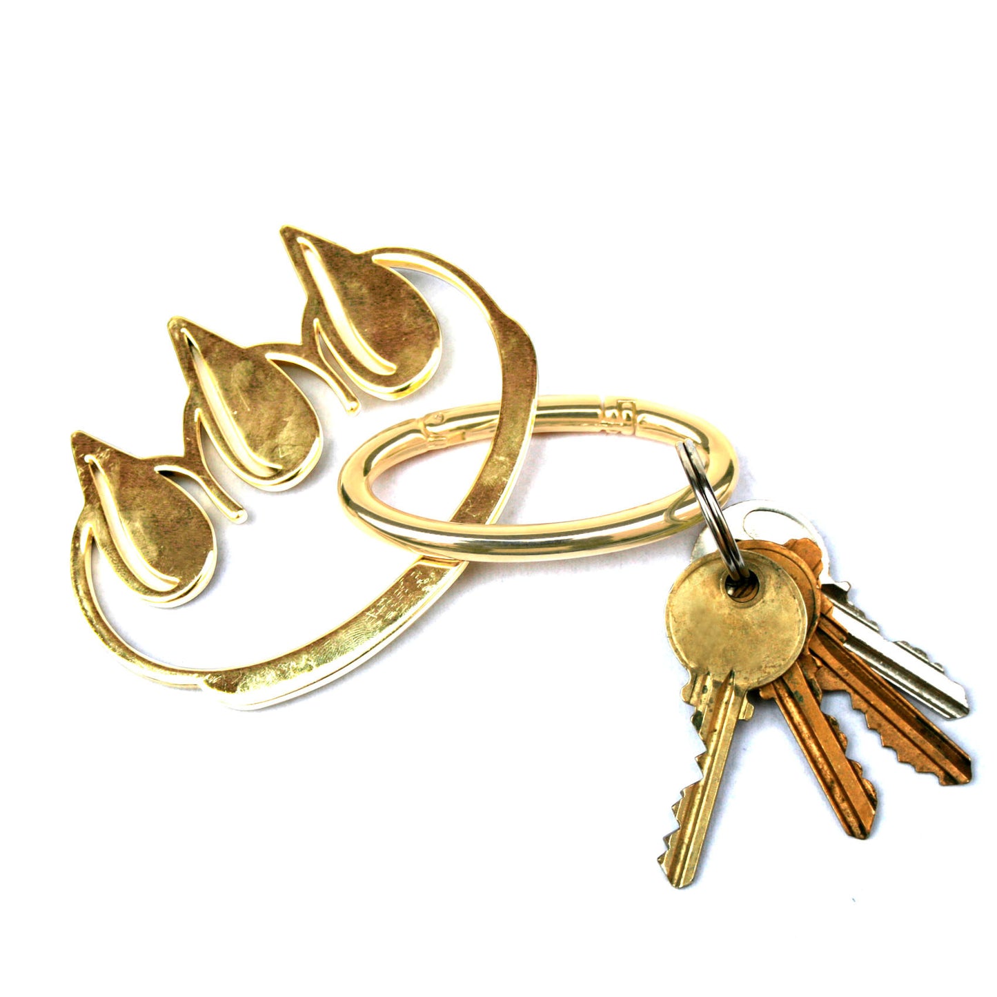 Gold Claw Keychain