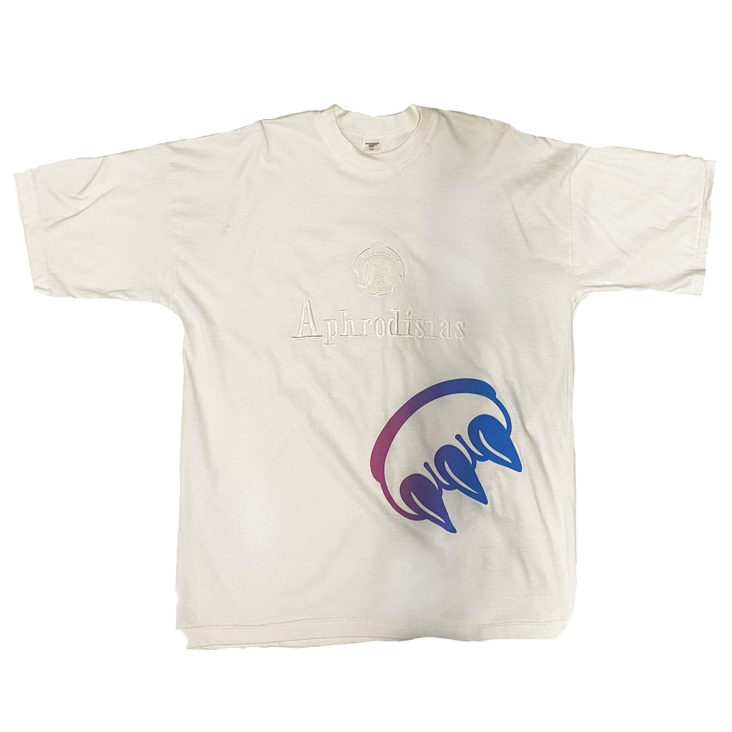 VINTAGE EMBROIDERED APHRODISIAS CLAW TEE