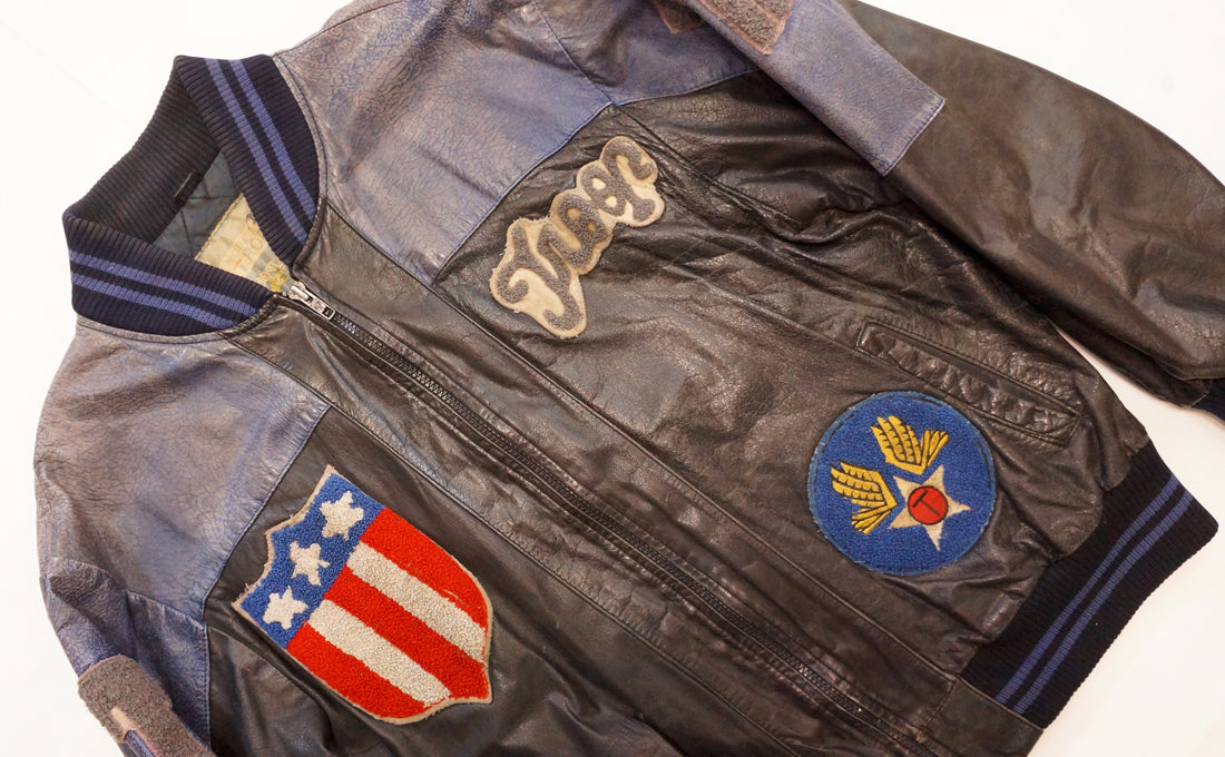 Vintage "Style By Troop" Leather Troop Jacket (MEDIUM)
