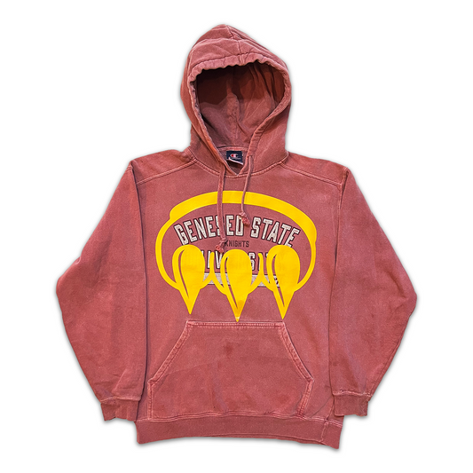 OVER DYED GENESEO STATE CLAW CHAMPION HOODIE
