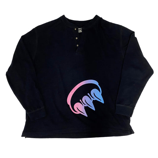 GRADIENT CLAW HENLEY LONG SLEEVE