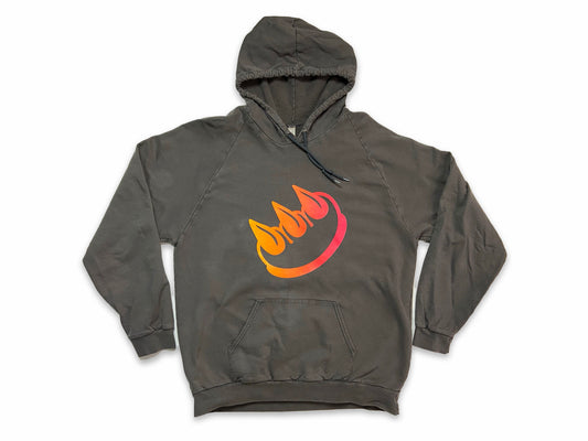 GRAY GRADIENT CLAW HOODIE