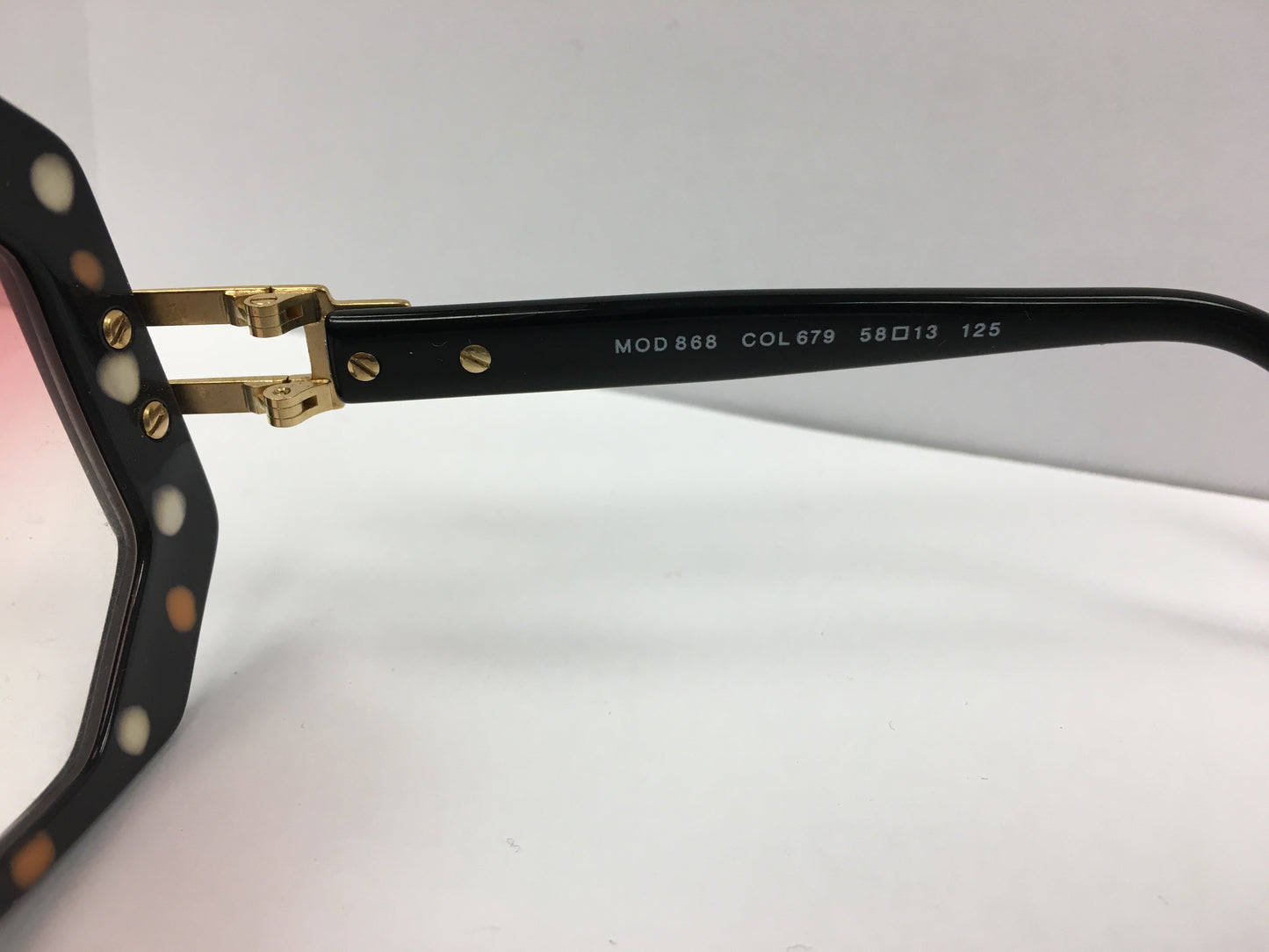 Vintage Cazal Rare SunglassesMod 868 Col 678