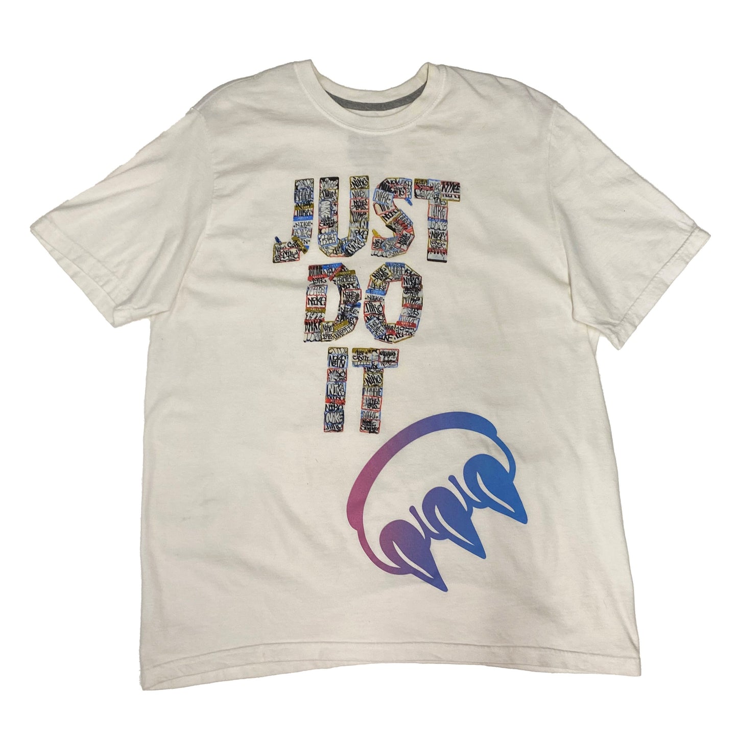 JUST DO IT GRADIENT CLAW TEE