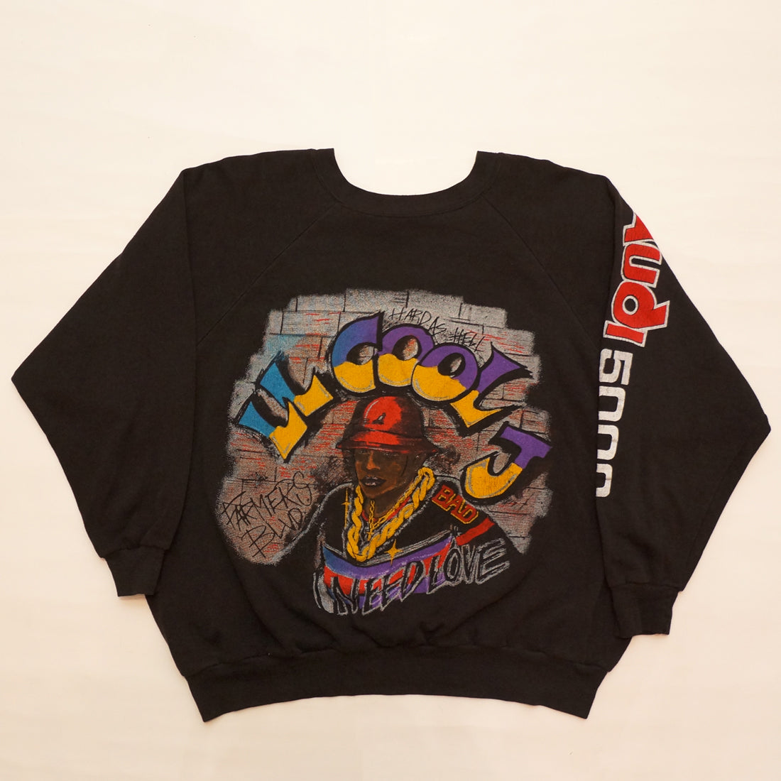 1980's Vintage L.L. COOL J Crewneck Sweatshirt