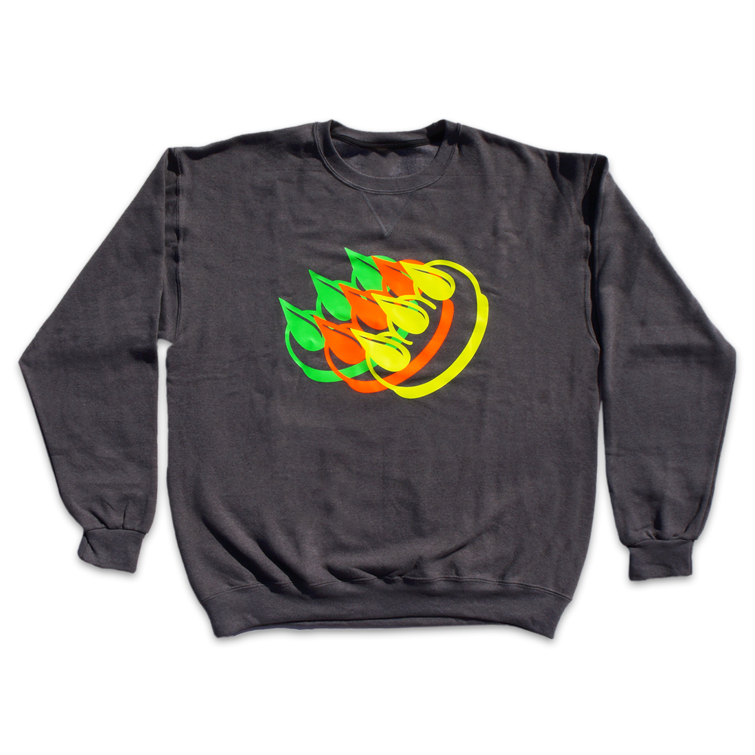 Triple Neon CLAW Crewneck Sweatshirt