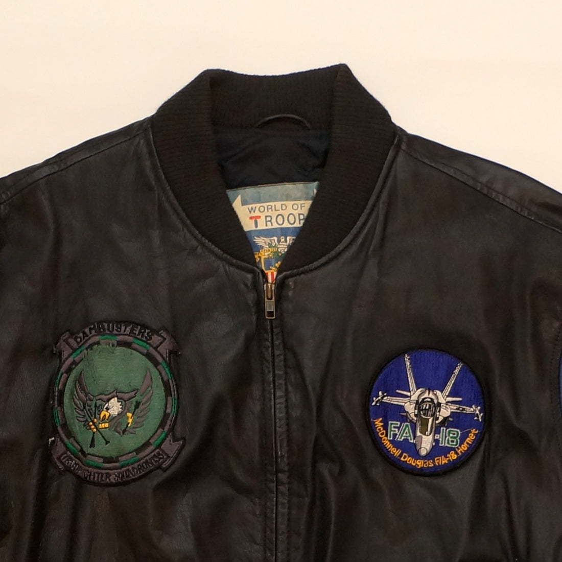 Vintage Leather "TROOP CLUB" Troop Jacket