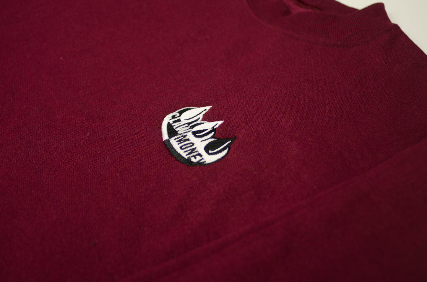 CLAW MONEY Maroon Pullover