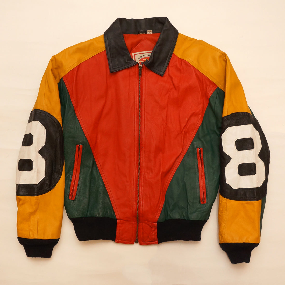 Vintage Leather "8 Ball" Jacket By By Boulder Ridge