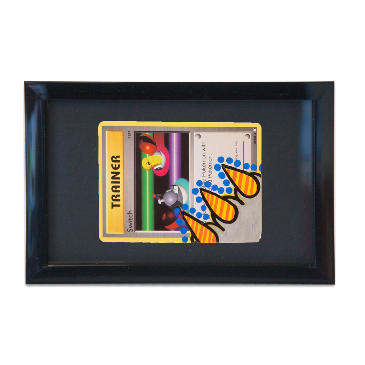 Hand painted CLAW Pokemon cards.