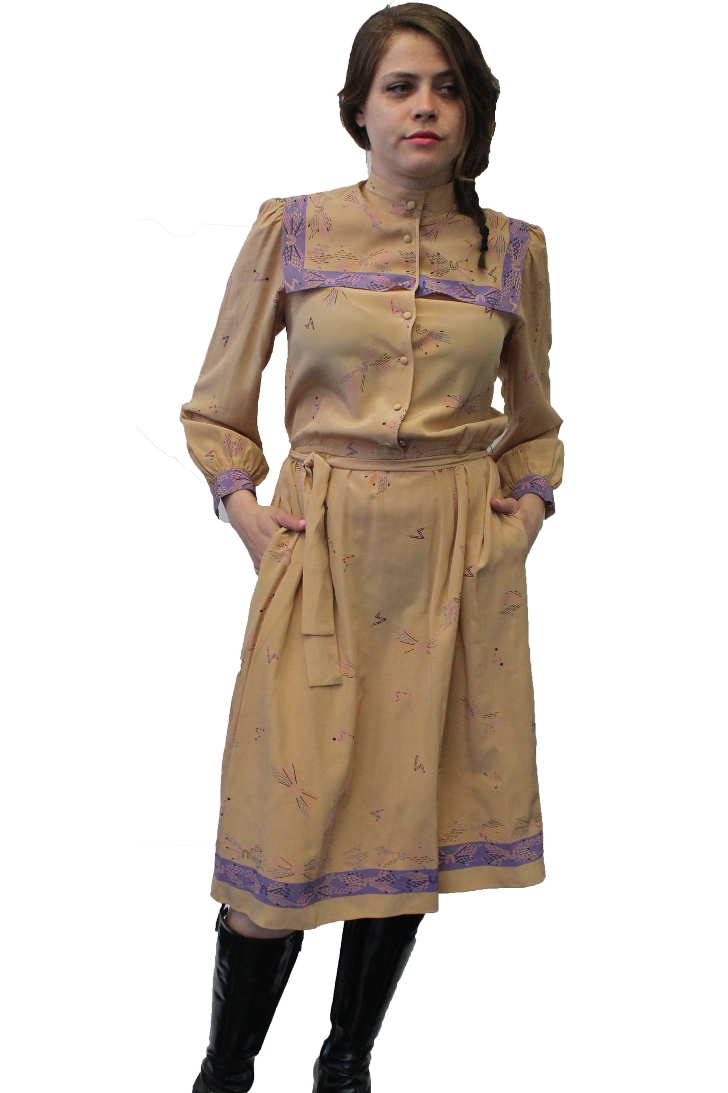 Zandra Rhodes Vintage silk dress