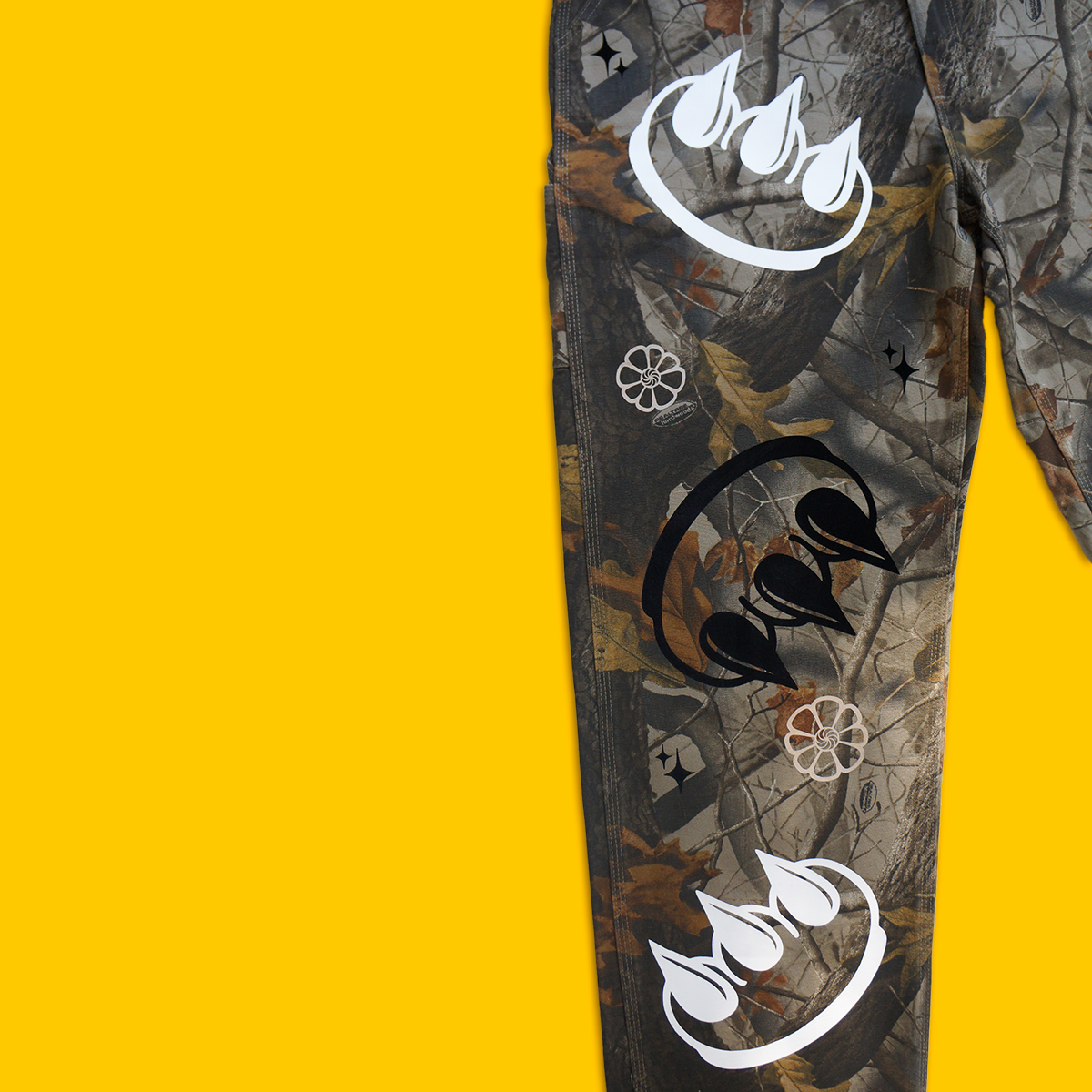 EDISTSEW X CLAW 1 OF 1 "REAL TREE" CARHARTT CARPENTER PANTS