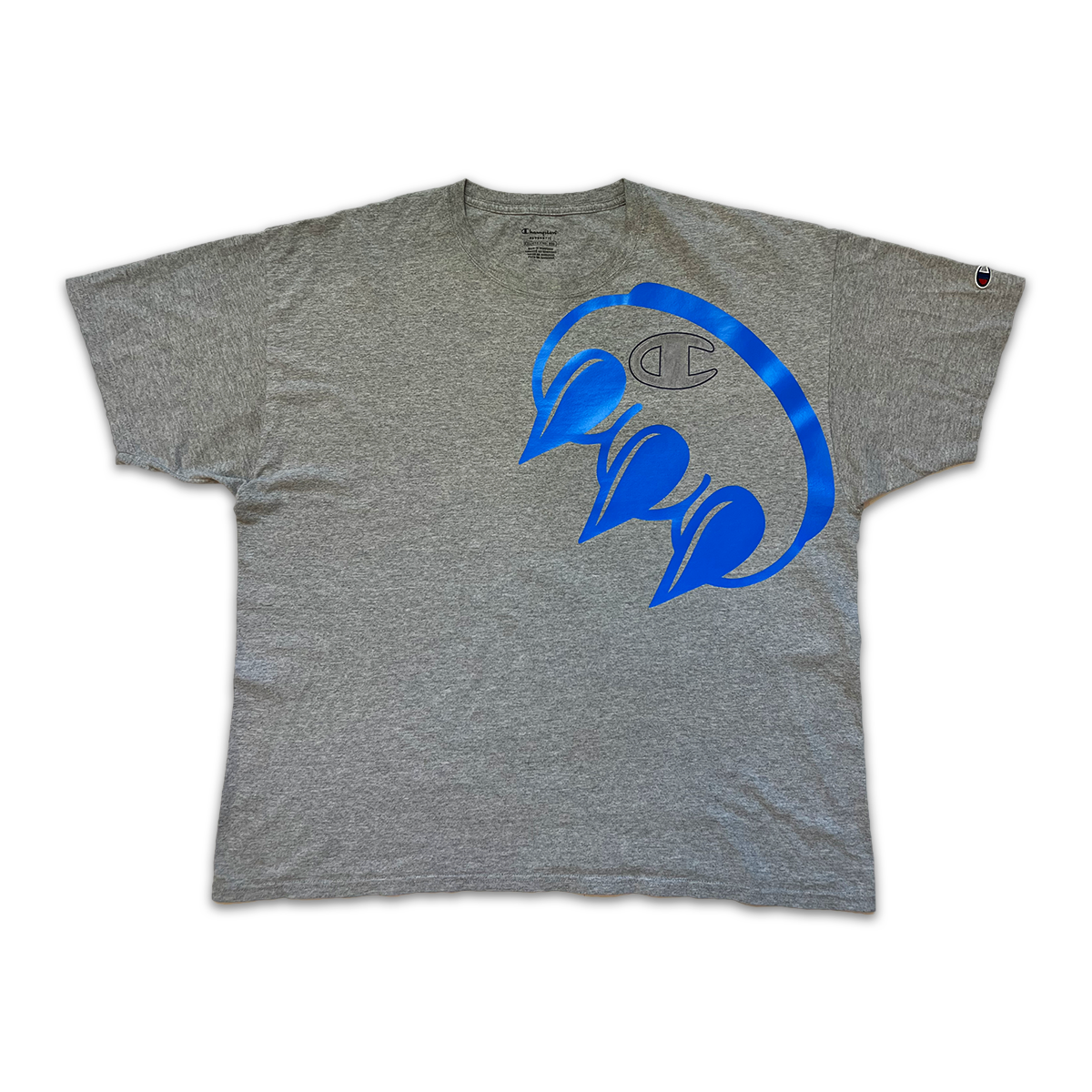 BLUE CLAW CHAMPION SS TEE GREY