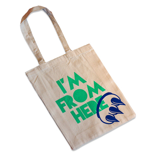 "I'm From Here" CLAW TOTE