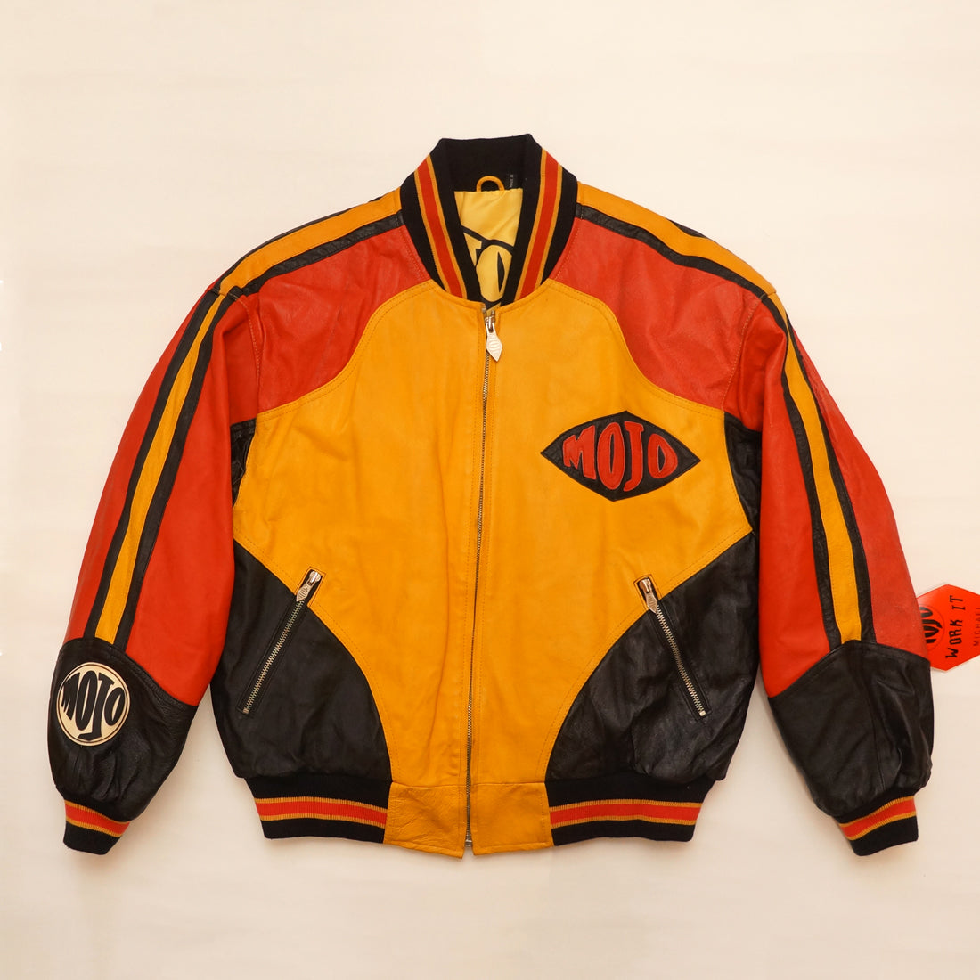 Vintage Leather "MOJO" Jacket By Michael Hoban
