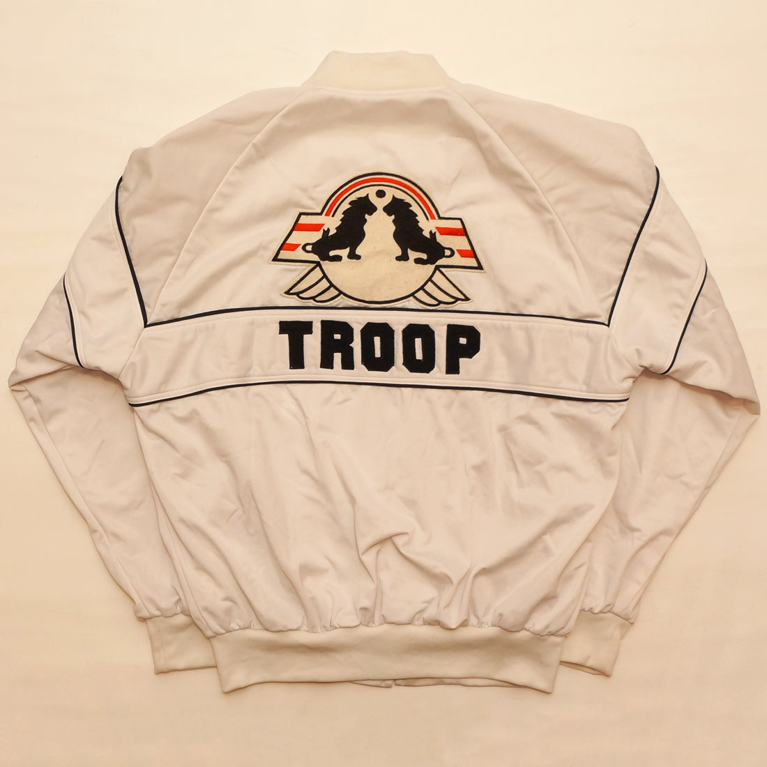 Vintage 1980's TROOP "Lion Crest" Zip Down Track Jacket