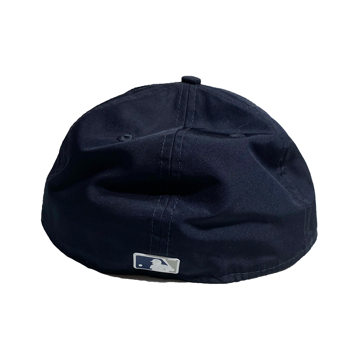 NAVY & WHITE EMBROIDERED YANKEES CLAW FITTED HAT